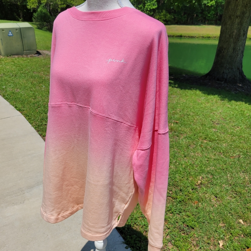 VS PINK VARSITY CREW SWEATSHIRT - Picture 3 of 11